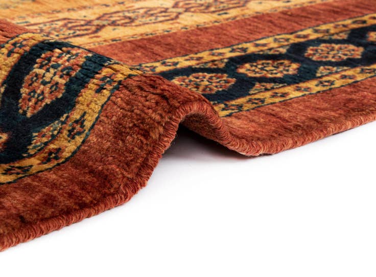 Detail image of 2' 10 x 9' 7 Luribaft Wool Runner Rug