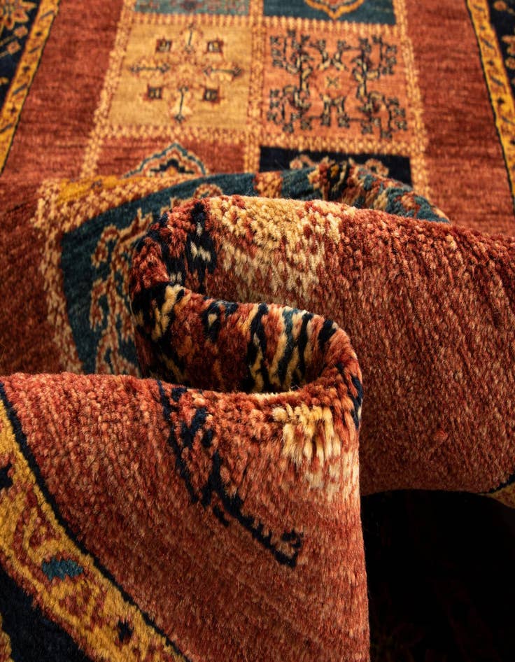 Detail image of 3' x 10' 2 Luribaft Wool Runner Rug