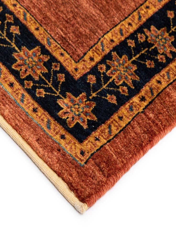 Detail image of 3' x 10' 2 Luribaft Wool Runner Rug