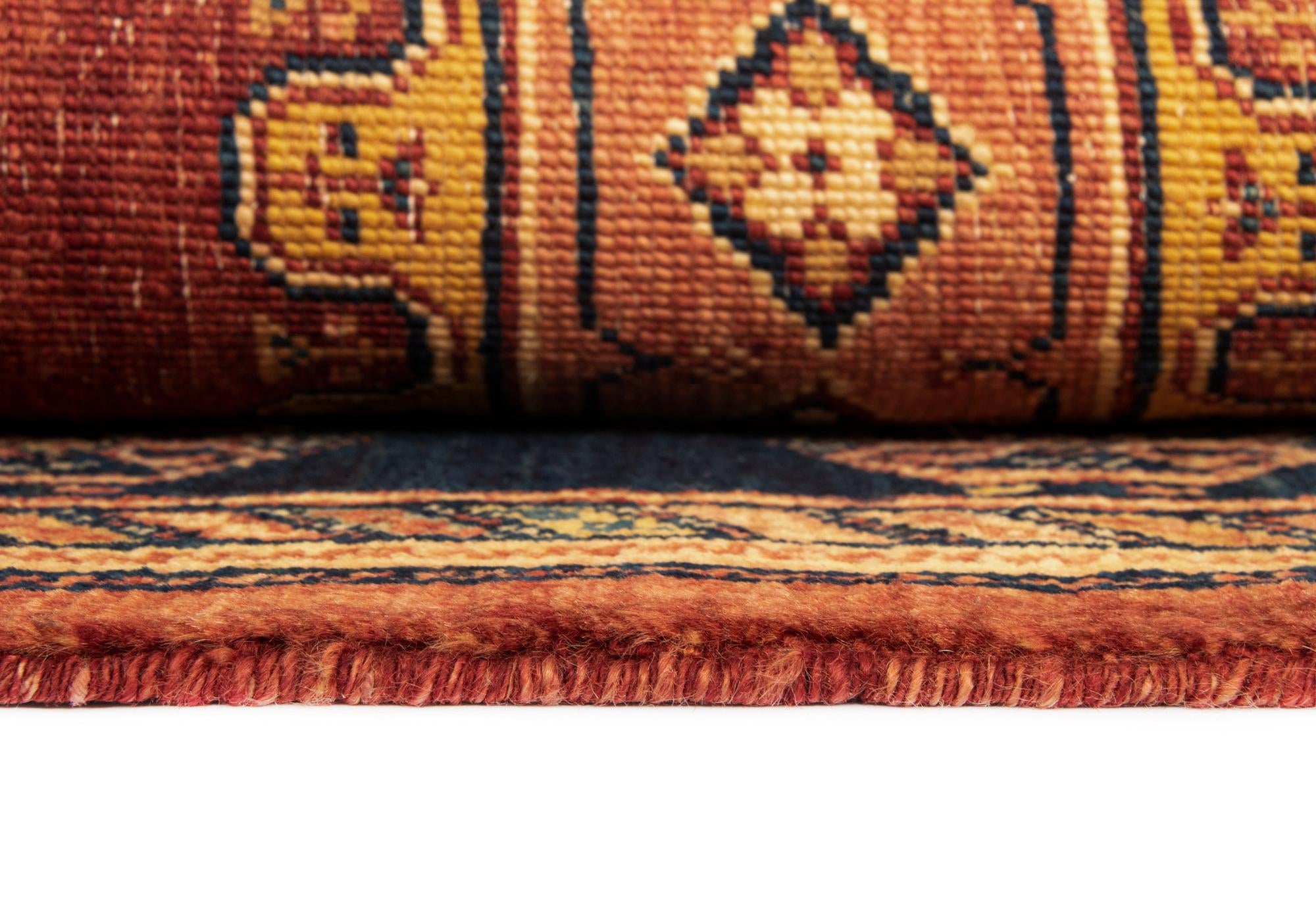 2' 7 x 9' 11 Luribaft Wool Runner Rug