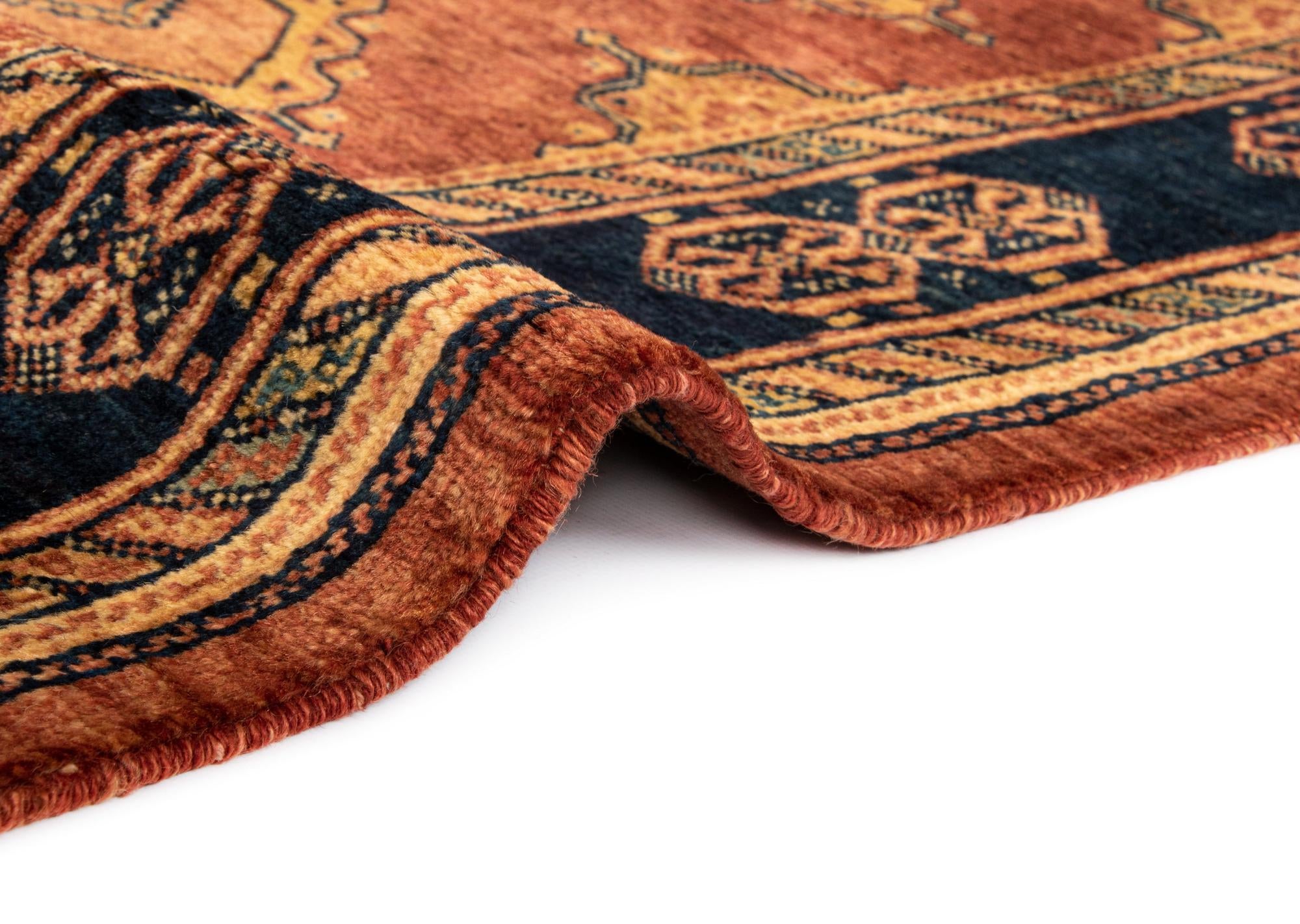 2' 7 x 9' 11 Luribaft Wool Runner Rug