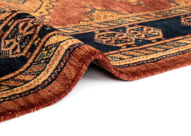 Detail image of 2' 7 x 9' 11 Luribaft Wool Runner Rug