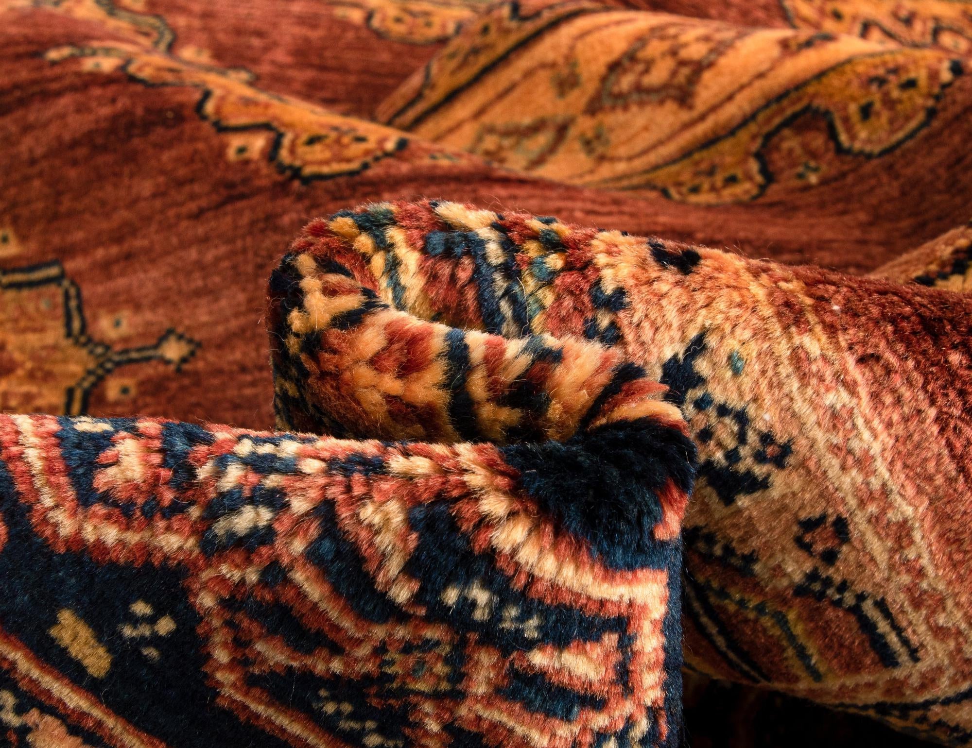 2' 7 x 9' 11 Luribaft Wool Runner Rug