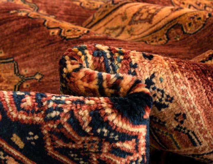 2' 7 x 9' 11 Luribaft Wool Runner Rug