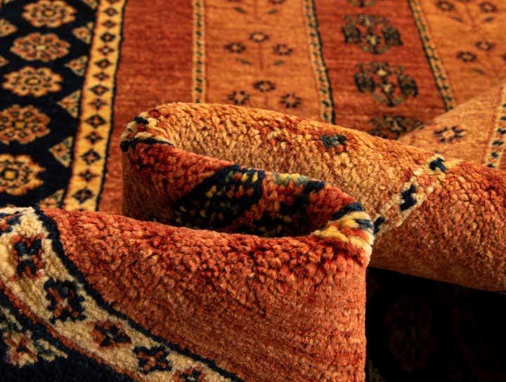 2' 9 x 9' 8 Luribaft Wool Runner Rug