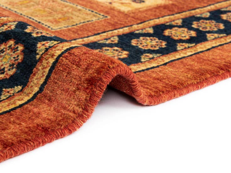 Detail image of 2' 8 x 9' 7 Luribaft Wool Runner Rug