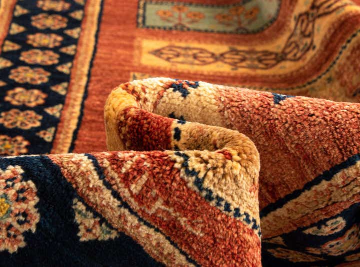 2' 8 x 9' 7 Luribaft Wool Runner Rug