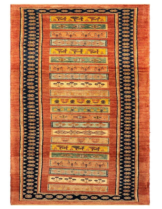 Detail image of 2' 8 x 9' 7 Luribaft Wool Runner Rug