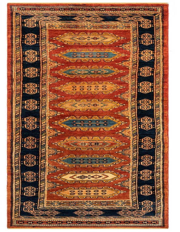 Detail image of 2' 8 x 9' 1 Luribaft Wool Runner Rug