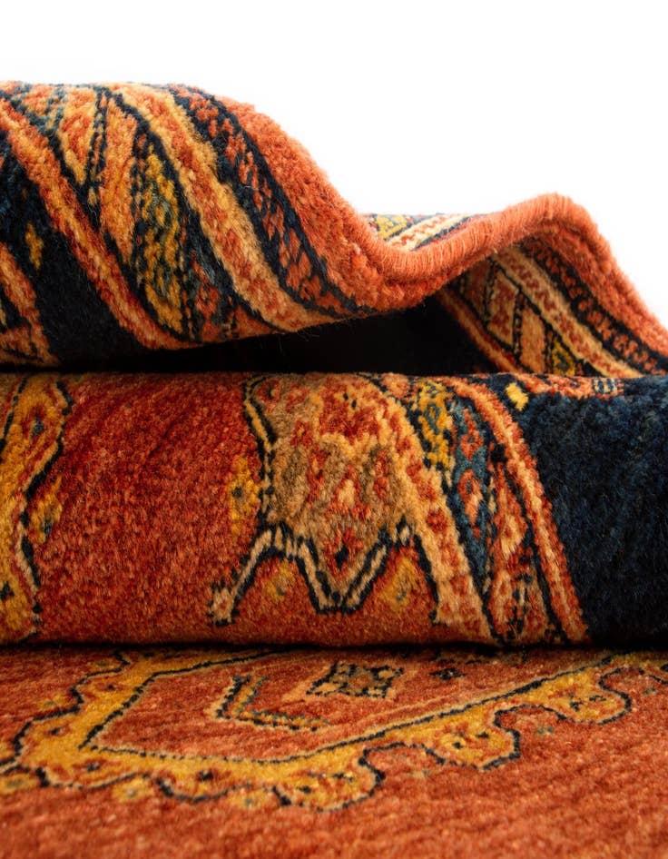 Detail image of 2' 9 x 10' 8 Luribaft Wool Runner Rug