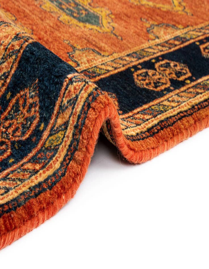 Detail image of 2' 9 x 10' 8 Luribaft Wool Runner Rug