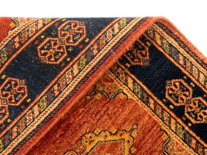 2' 9 x 10' 8 Luribaft Wool Runner Rug