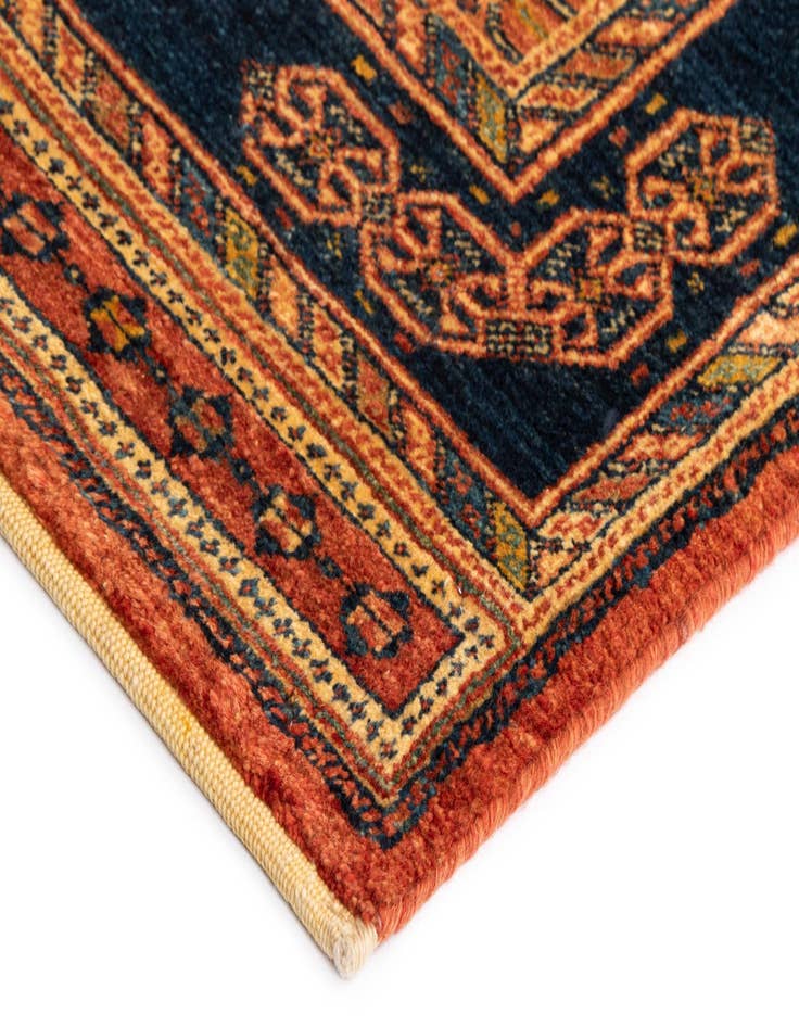 Detail image of 2' 9 x 10' 8 Luribaft Wool Runner Rug