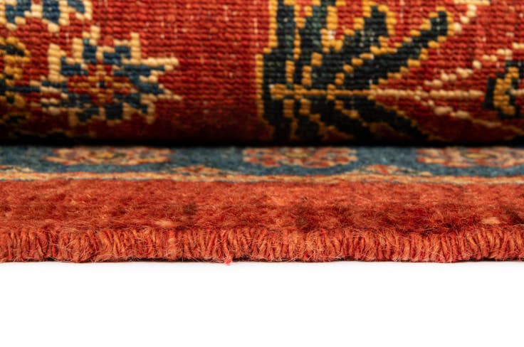 Detail image of 2' 8 x 9' 6 Luribaft Wool Runner Rug