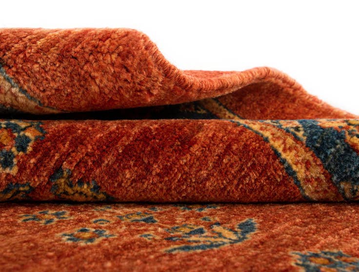 Detail image of 2' 8 x 9' 6 Luribaft Wool Runner Rug