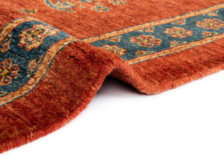 Detail image of 2' 8 x 9' 6 Luribaft Wool Runner Rug