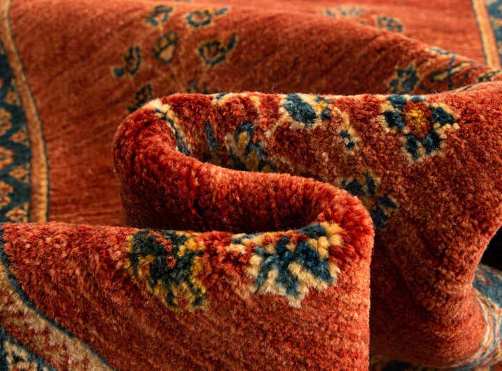 2' 8 x 9' 6 Luribaft Wool Runner Rug