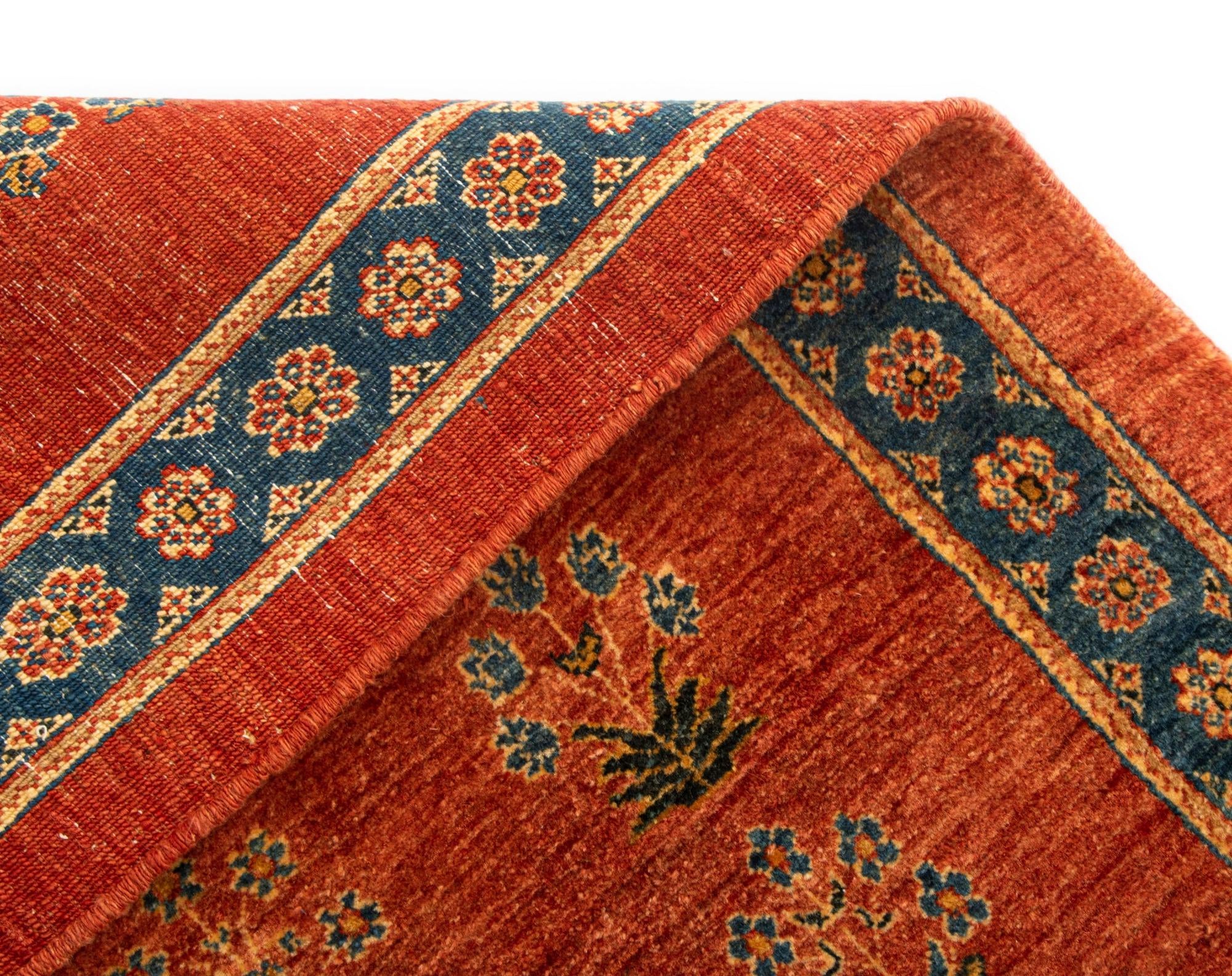 2' 8 x 9' 6 Luribaft Wool Runner Rug