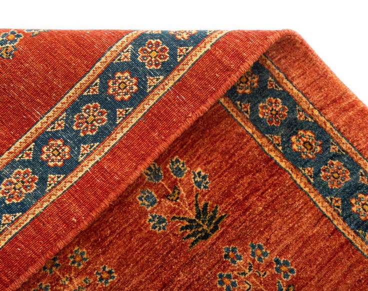 Detail image of 2' 8 x 9' 6 Luribaft Wool Runner Rug