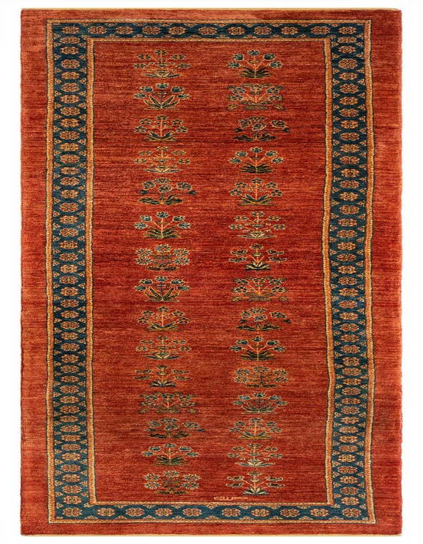 Detail image of 2' 8 x 9' 6 Luribaft Wool Runner Rug