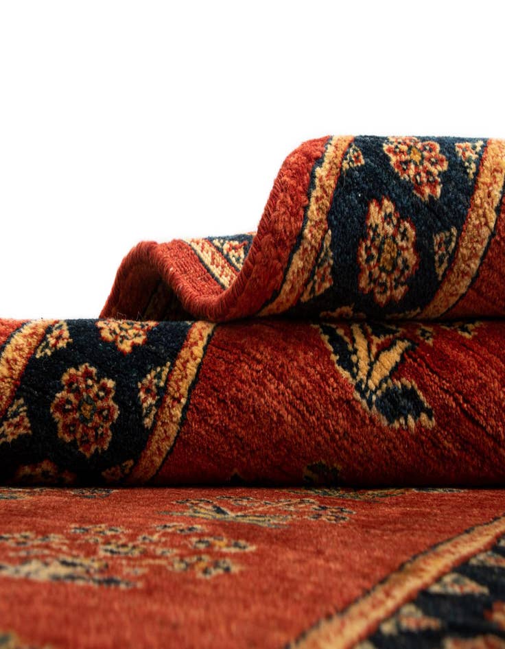Detail image of 2' 4 x 9' 4 Luribaft Wool Runner Rug