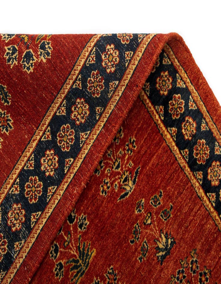 Detail image of 2' 4 x 9' 4 Luribaft Wool Runner Rug
