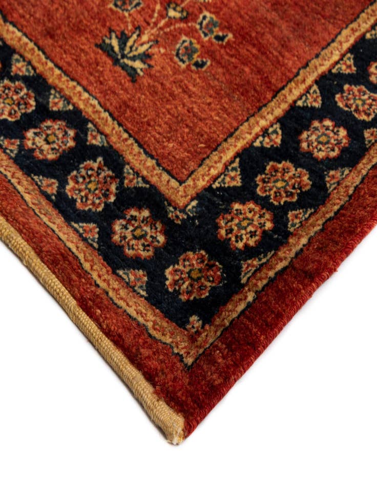 Detail image of 2' 4 x 9' 4 Luribaft Wool Runner Rug