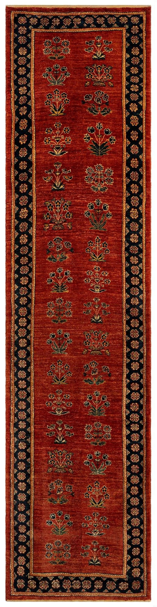 2' 4 x 9' 4 Luribaft Wool Runner Rug