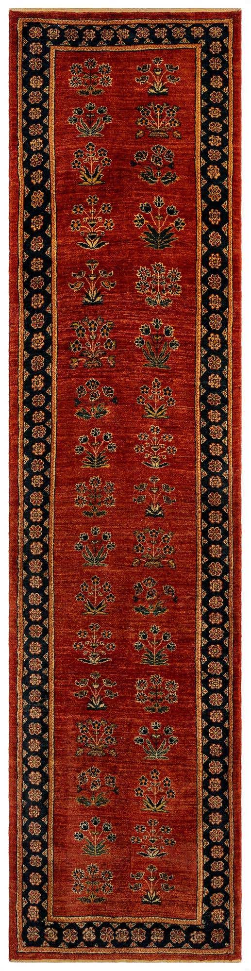 2' 4 x 9' 4 Luribaft Wool Runner Rug