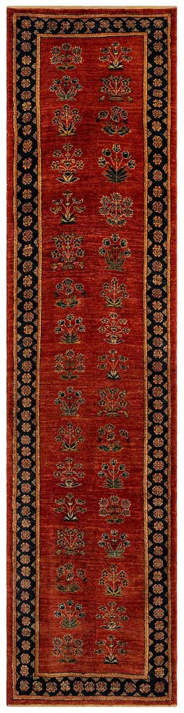 2' 4 x 9' 4 Luribaft Wool Runner Rug
