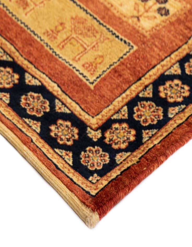 Detail image of 2' 5 x 8' 6 Luribaft Wool Runner Rug