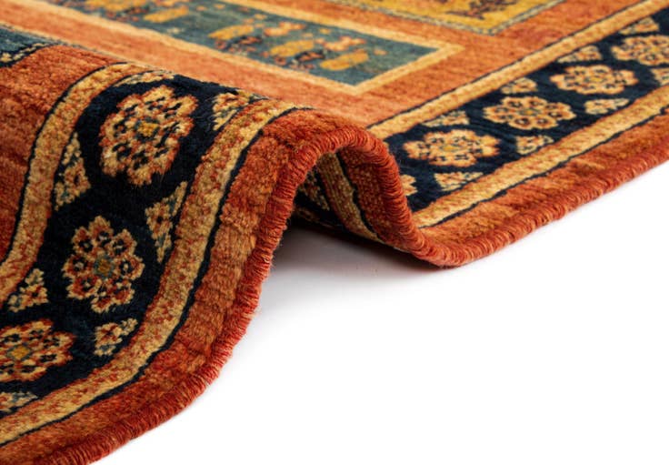 Detail image of 75cm x 260cm Luribaft Wool Runner Rug