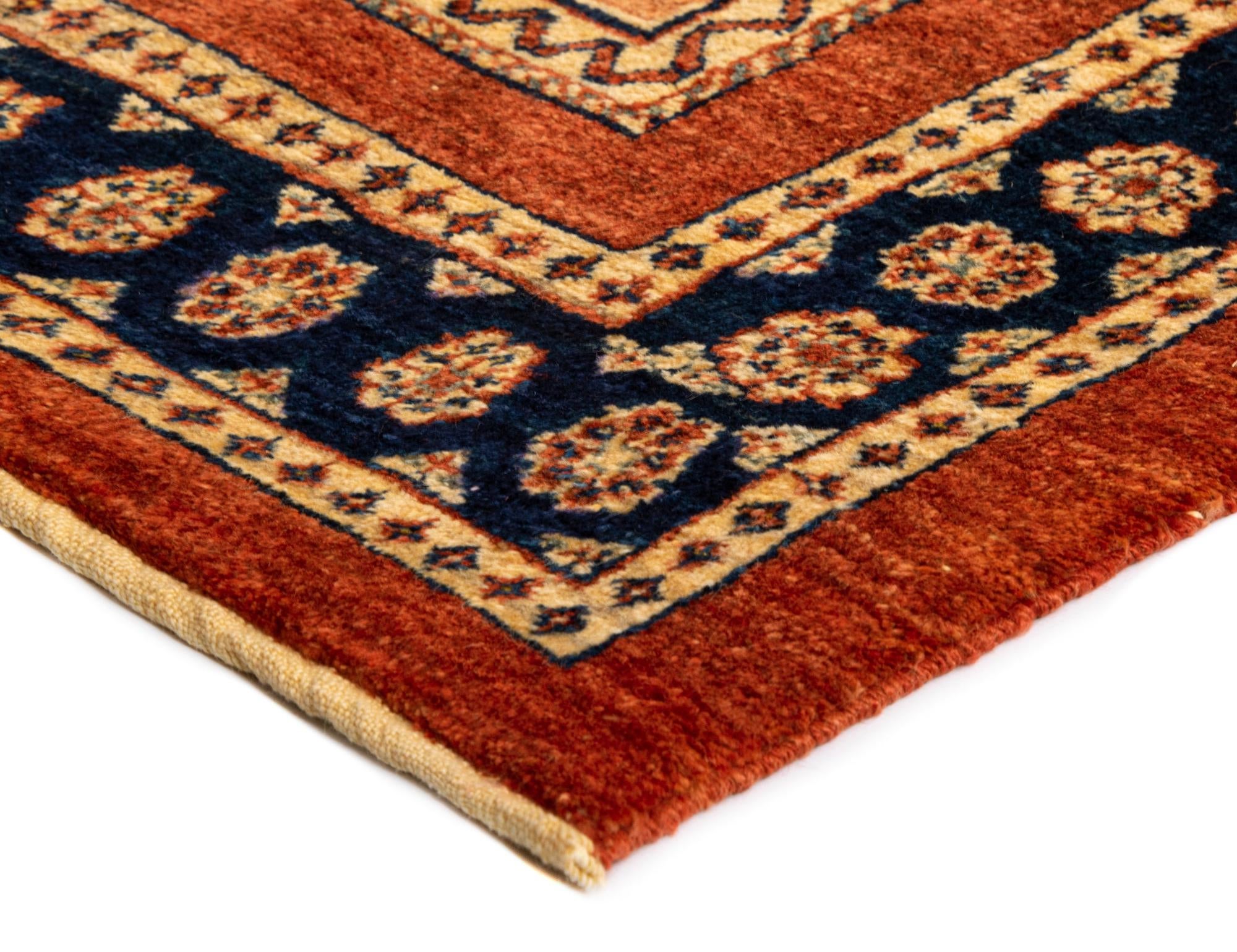 2' 8 x 9' 11 Luribaft Wool Runner Rug
