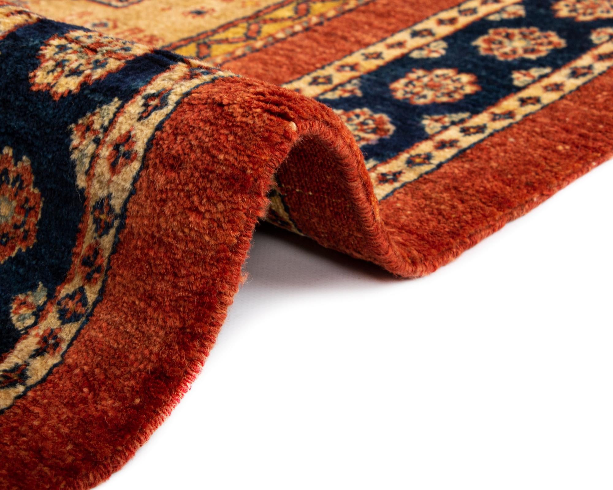 2' 8 x 9' 11 Luribaft Wool Runner Rug