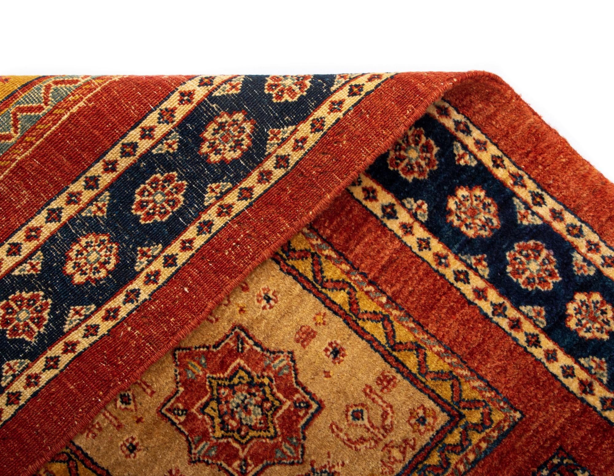 2' 8 x 9' 11 Luribaft Wool Runner Rug