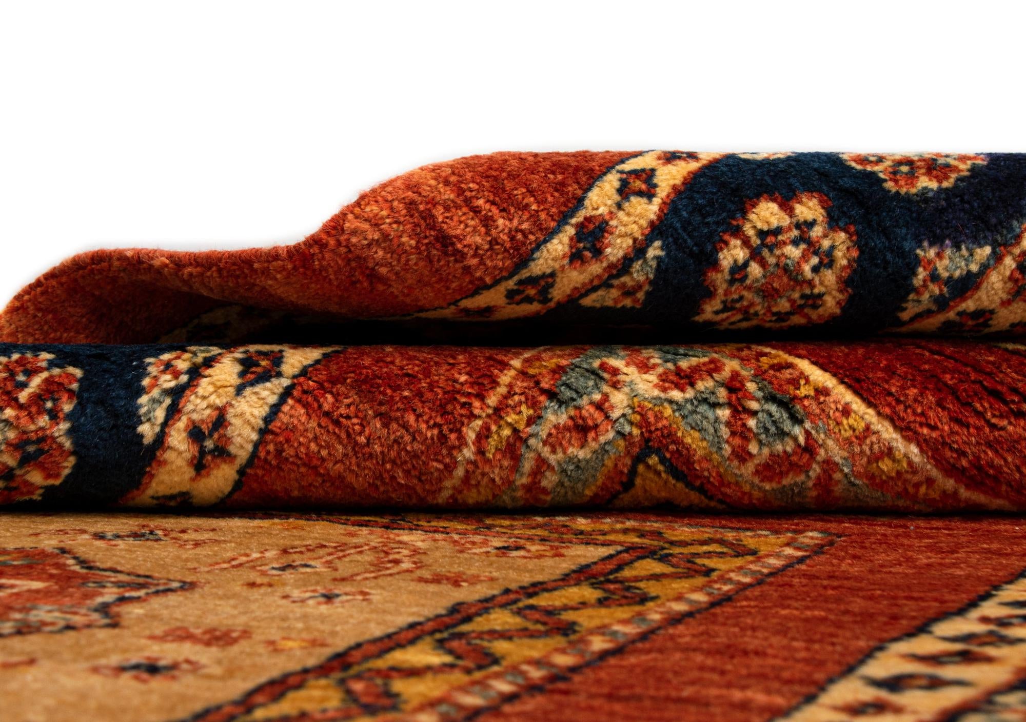 2' 8 x 9' 11 Luribaft Wool Runner Rug