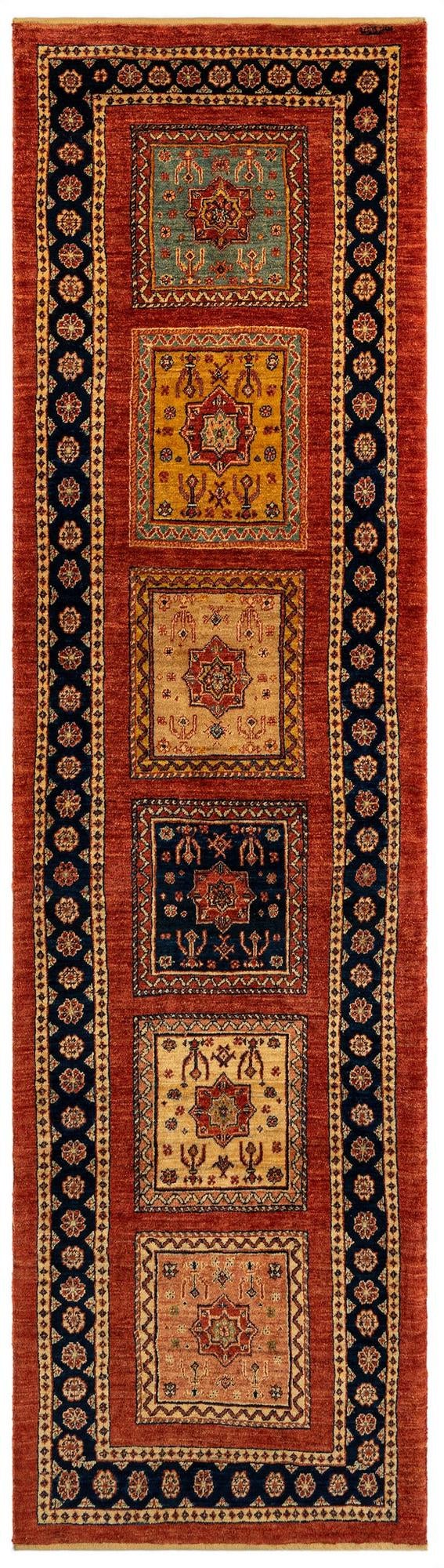 2' 8 x 9' 11 Luribaft Wool Runner Rug