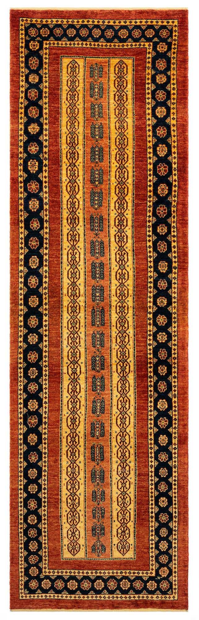 2' 9 x 9' 3 Luribaft Wool Runner Rug