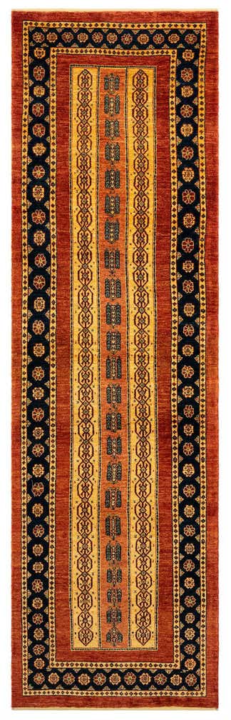 2' 9 x 9' 3 Luribaft Wool Runner Rug