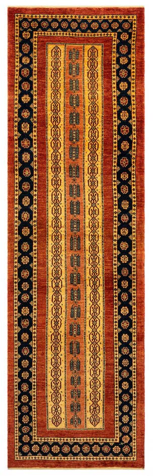 Detail image of 2' 9 x 9' 3 Luribaft Wool Runner Rug