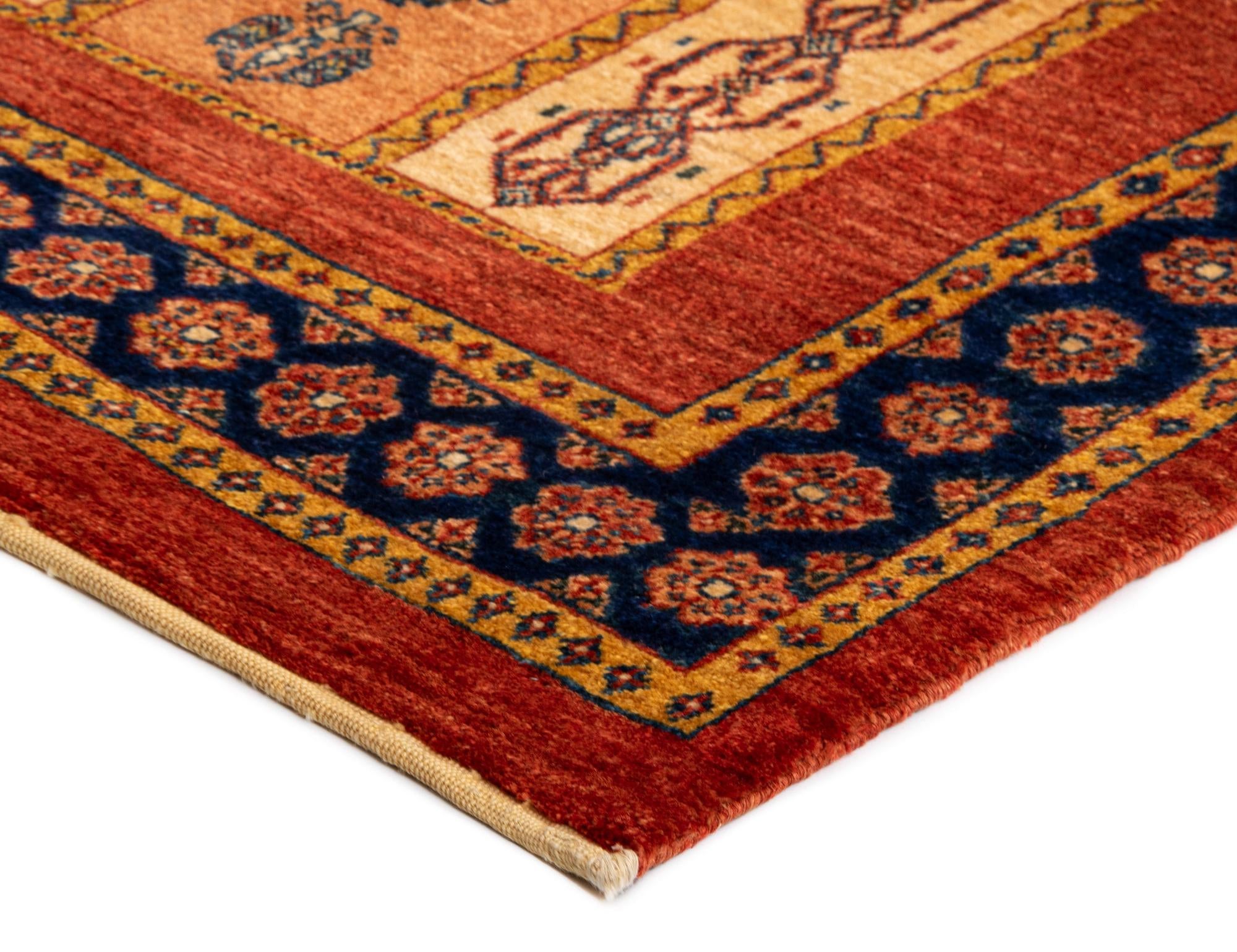 2' 11 x 9' 7 Luribaft Wool Runner Rug