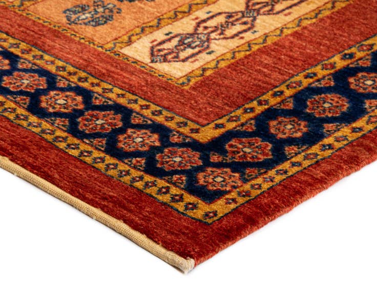 Detail image of 2' 11 x 9' 7 Luribaft Wool Runner Rug