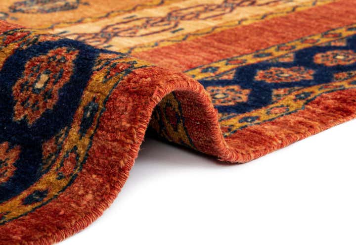 2' 11 x 9' 7 Luribaft Wool Runner Rug
