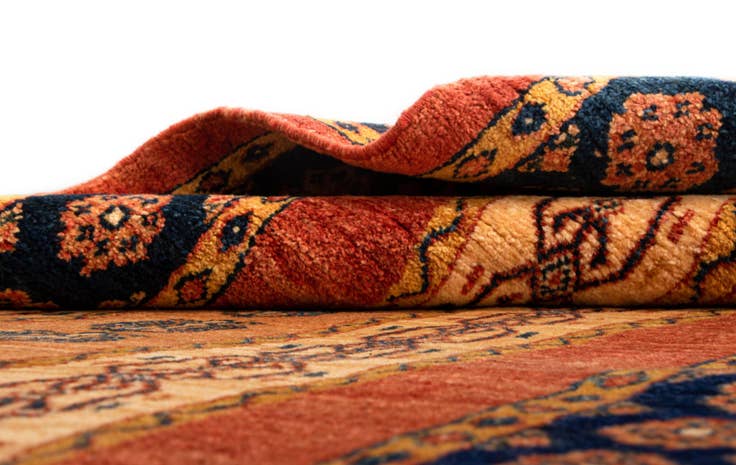 Detail image of 2' 11 x 9' 7 Luribaft Wool Runner Rug