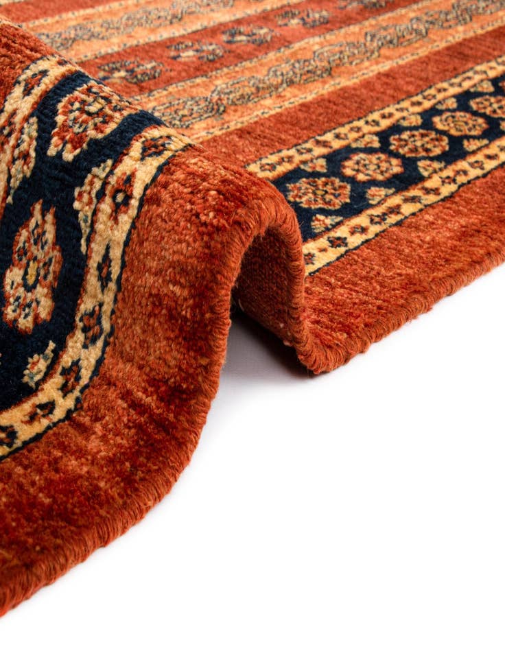 Detail image of 2' 8 x 13' 3 Luribaft Wool Runner Rug