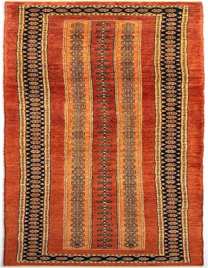 Detail image of 2' 8 x 13' 3 Luribaft Wool Runner Rug