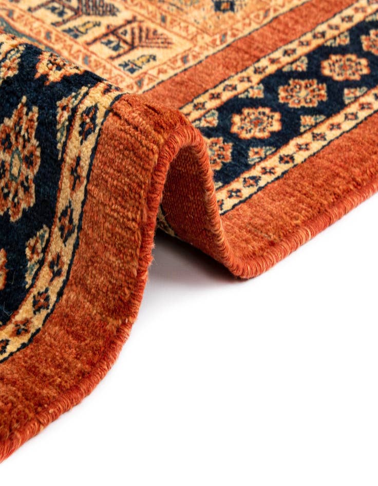 Detail image of 2' 8 x 11' 9 Luribaft Wool Runner Rug