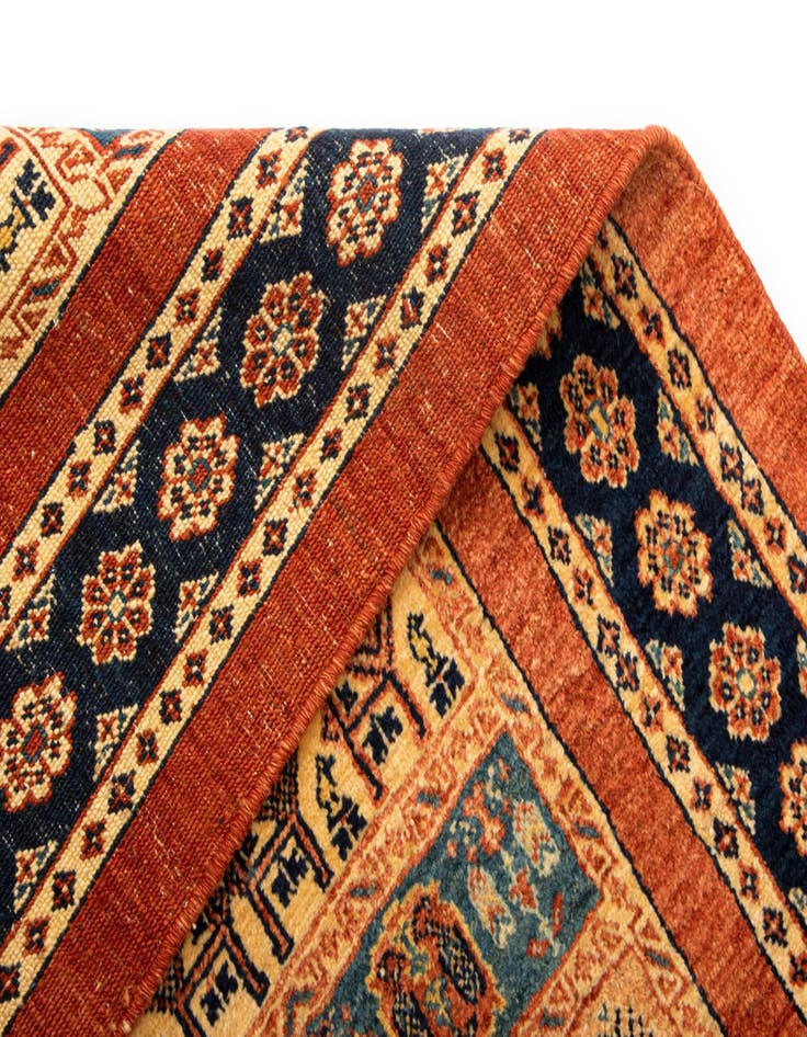 Detail image of 2' 8 x 11' 9 Luribaft Wool Runner Rug