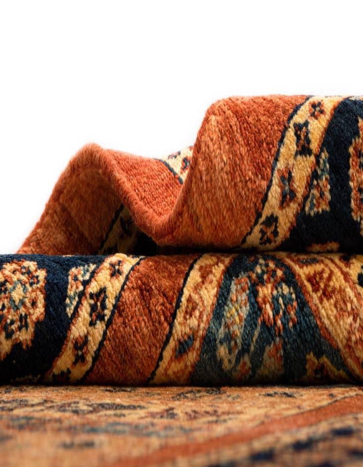 Detail image of 2' 8 x 11' 9 Luribaft Wool Runner Rug