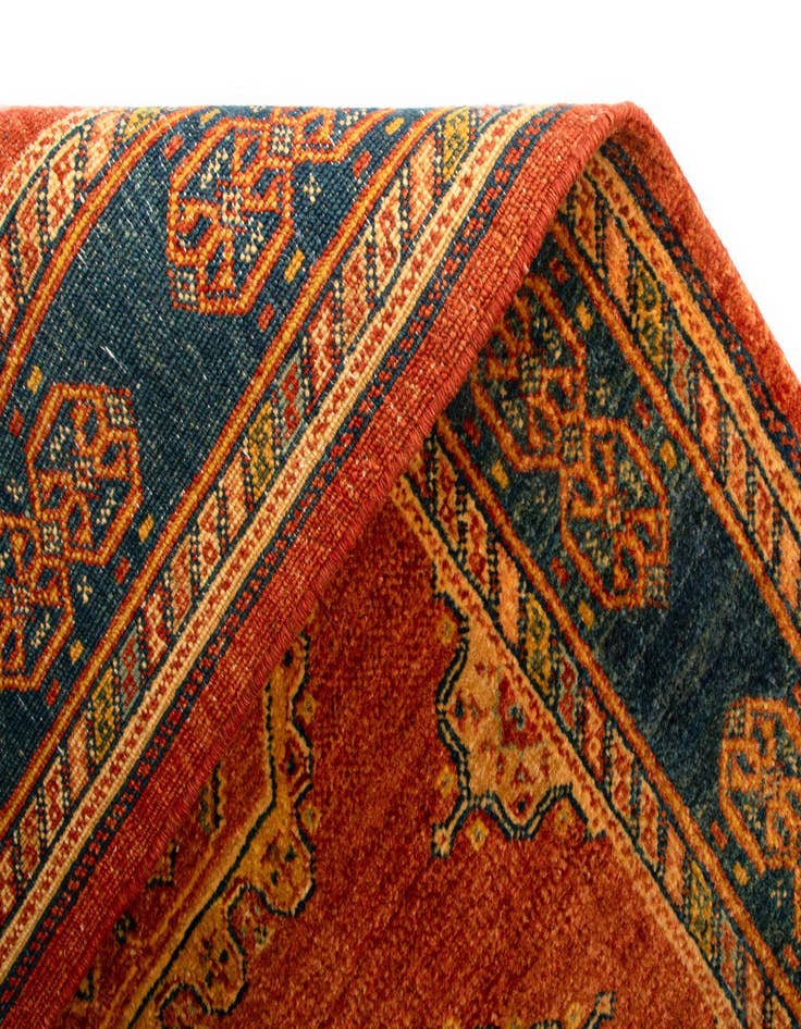 Detail image of 2' 10 x 12' 8 Luribaft Wool Runner Rug